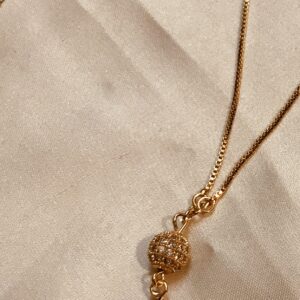 Gold Plated Ball pendant